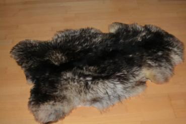 2.Wahl Lammfell Mufflon Schwarz (Öko)