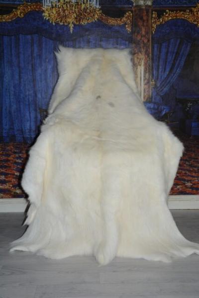Rentierfel Wildfell Snow White Diamond 160cm
