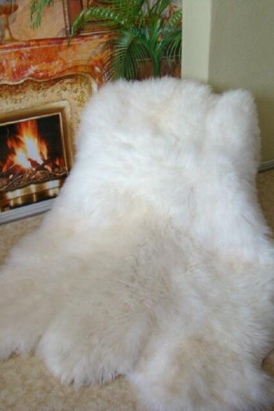 Lammfellteppich Eisbär 6er (Öko))